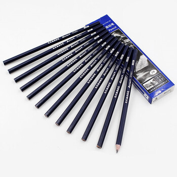 马利 素描铅笔马利绘画铅笔c7401马利2b铅笔 碳笔软中硬性炭画铅笔