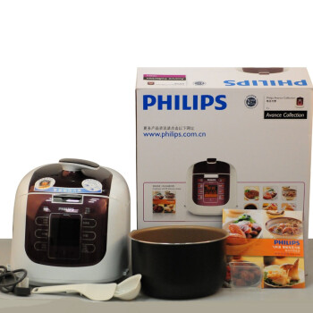 
                                        飞利浦（PHILIPS）电压力锅 一锅双胆 智能操控 涡轮静排泄压 HD2033/21 5L高压锅                