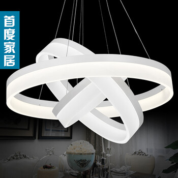 
                                        首度 led吊灯 客厅灯 餐厅灯 现代简约卧室灯具 披星戴月 披星戴月8+6+4dm 68w 暖黄光                