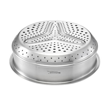 
                                        【京东配送】Momscook 德国工艺 304 不锈钢 24 26CM蒸格 24cm                