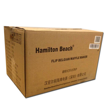 
                                        
                                                            汉美驰（Hamilton Beach）电饼铛双面加热家用商用全自动烙饼机早餐机翻转式蛋糕机华夫饼机 26030-CN                