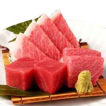 鲜动生活 澳大利亚冰鲜蓝鳍金枪鱼 100g 中腹(腹中部) 刺身 海鲜水产