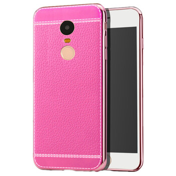 bsn 华为畅享6s电镀创意皮纹手机套畅享6软胶全包防摔男女款保护壳