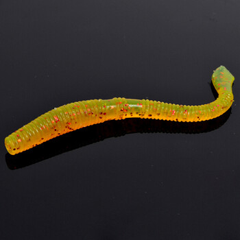 5g/ 仿真假饵软饵 路亚饵 8只装仿真路亚假鱼饵渔具 土黄色