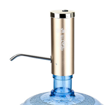 naliya抽水器电动桶装水饮水器吸水器抽水泵 金色