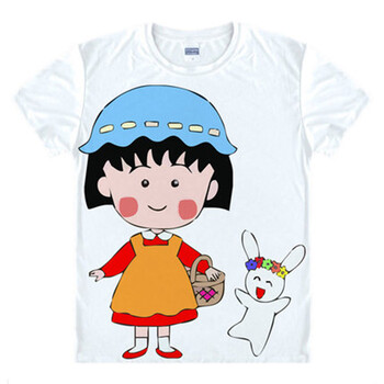 樱桃小丸子日本动漫夏装男女短袖t恤 14 s