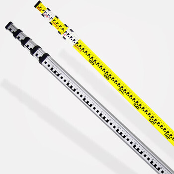卓林科技 5m塔尺水准仪测量标尺 5m