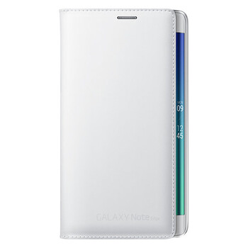 三星（SAMSUNG）Note edge Note4曲面屏 插卡式炫彩保护套（白色）