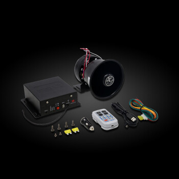 SCAR 汽车警报器无线喊话器警笛防盗器鸣笛喇叭扬声器高分贝音功放器 200W 无线警报器/套