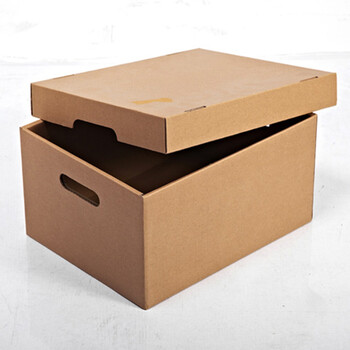 原创设计纸匠瓦楞纸家具家居用品杂物收纳盒桌面收纳鞋盒内衣盒 原色