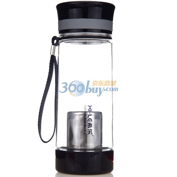 
                                        希乐 水杯泡茶杯PC杯茶杯带滤网5660                