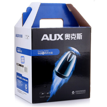 奥克斯（AUX）电水壶不锈钢烧水壶1.8L HX-18B04
