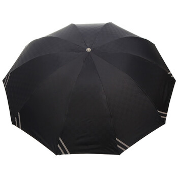 
                                        
                                                            天堂伞 英伦风格黑胶加大61cm*10骨三折晴雨伞32248E黑色                