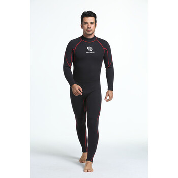 麦乐3mm氯丁橡胶男士连体潜水服冲浪服保暖防寒潜水衣 my029 l