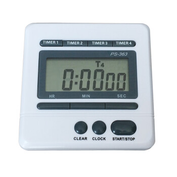 追日定时器  四通道倒数计时器 提醒器 追日计时器 4组厨房计时器 正计时器