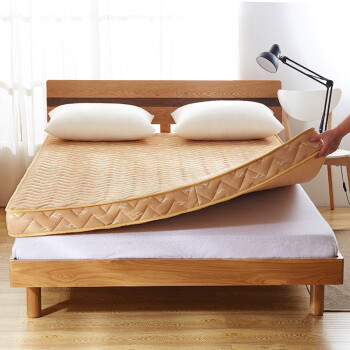 double thin mattress