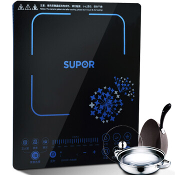 
                                        苏泊尔（SUPOR）电磁炉 家用智能记忆超薄触摸式送汤锅炒锅SDHCB8E33                