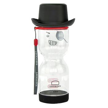 乐扣乐扣(lock&lock)国家娃娃水杯 HLC669J 'JACK'杰克(430ml)黑色