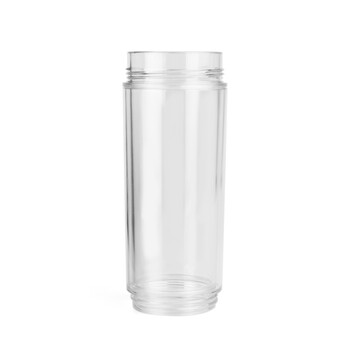 injoylife带提绳隔茶渣杯 过滤泡茶杯 学生运动随手杯子防漏水杯 白色380ml