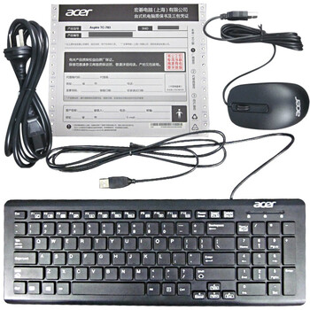 宏碁（acer）ATC215 台式电脑（四核E2-6110 2G 500G 集显 win8.1）19.5英寸
