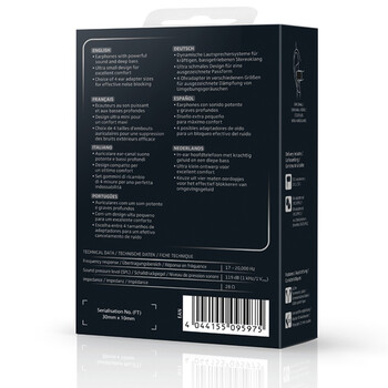 
                                        
                                        森海塞尔（Sennheiser） CX1.00 Black 时尚入耳式耳机 黑色                