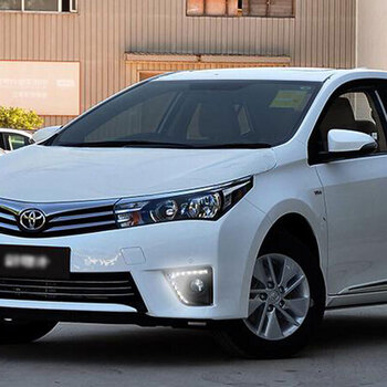 维诺亚 丰田卡罗拉日行灯 雾灯改装led日间行车灯 装饰配件 獠牙款