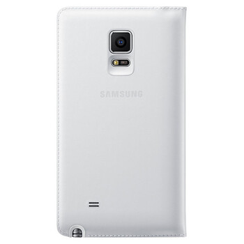三星（SAMSUNG）Note edge Note4曲面屏 插卡式炫彩保护套（白色）
