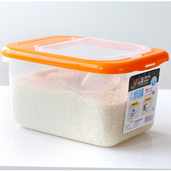 8折】米桶5kg小号家用厨房防潮防虫密封米盒子塑料储米箱 带盖 5kg