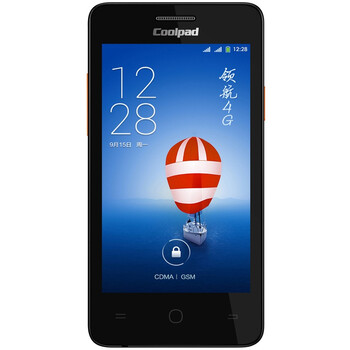 酷派 5200S 炫动黑 电信3G手机 双卡双待