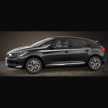 泰瑶 雪铁龙 ds ds5 改装 法国车贴 汽车贴纸装饰拉花 黑色车