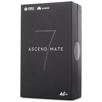 【北京移动购机赠费】华为 Ascend Mate7 月光银 移动4G手机 双卡双待双通
