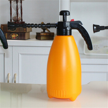 万向头高压喷壶园艺浇花喷水壶压力喷雾器气压式洗车贴膜消毒 3l(黄色