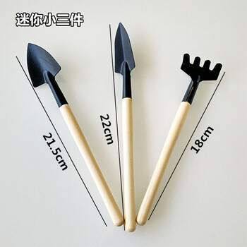 玖枝苑园艺工具多肉植物园艺松土工具盆栽种花养花铲子花锹耙子三件套迷你三件套 图片价格品牌报价 京东