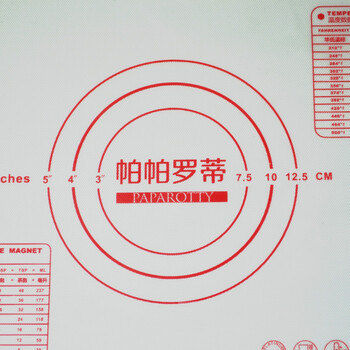 
                                                            帕帕罗蒂 铂金硅胶垫 揉面垫 案板带刻度烘焙工具用品                