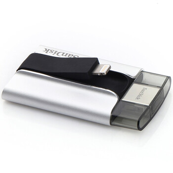 闪迪（SanDisk）iXpand欢欣i享 苹果MFI认证 iPhone手机U盘16GB