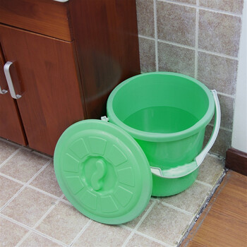 
                                        艾莱雅（ailaiya）塑料水桶超值3个装（绿色） 20L T1247                