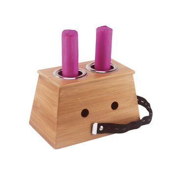 绿莹竹制大孔大眼雷火灸艾灸盒粗艾条艾叶条艾草条灸盒温灸艾灸器具