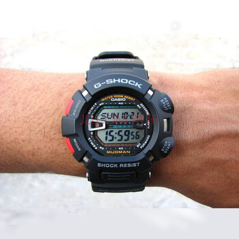 卡西欧g-shock系列g-9000-1v泥人劲酷运动男表