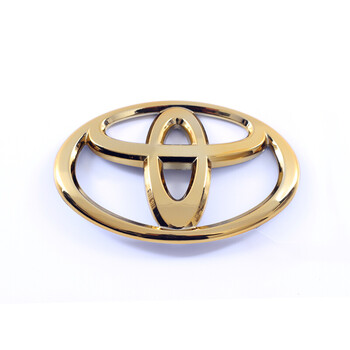 一汽丰田卡罗拉车标改装金色原厂新老款前后标gltoyotavvt-i 后尾标