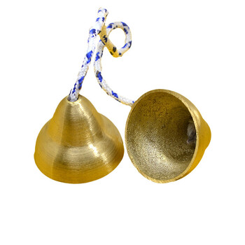 大号中号小号铜碰铃 碰钟铃对铃撞铃小铃铛儿 儿童打击乐器 中号