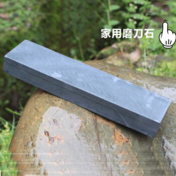 铁匠世家家用磨刀石 天然双面磨刀石磨出更锋利的菜刀 青石灰
