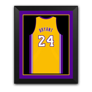 闪雷湖人队科比退役签名相框纪念品黑曼巴退役告别信桌摆墙挂装饰品
