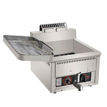 wangrenyuan单缸带盖电油炸锅 电炸炉 厨房设备