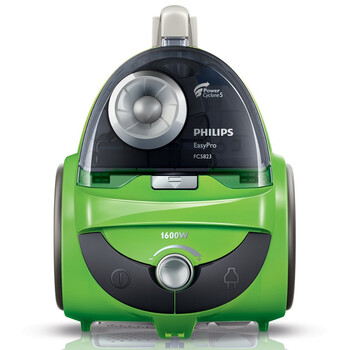 飞利浦（Philips）吸尘器 FC5823/81 劲洁系列卧式无尘袋（亮绿色）