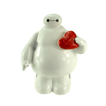 恬谧 超能陆战队大白存钱罐摆设 储蓄罐 礼物礼品 爱心款-大号