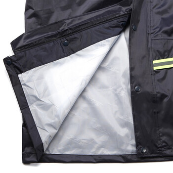 天堂 夜光型双层雨衣套装Y-2A特藏青色XXL