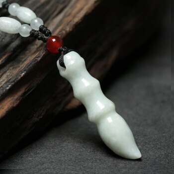 碧凤阁 翡翠吊坠 缅甸玉石文昌笔项链挂件 助考促学业 款式一