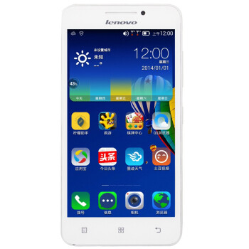联想 A3600-d 联通4G 双卡双待手机（4G ROM） 白色 标配版