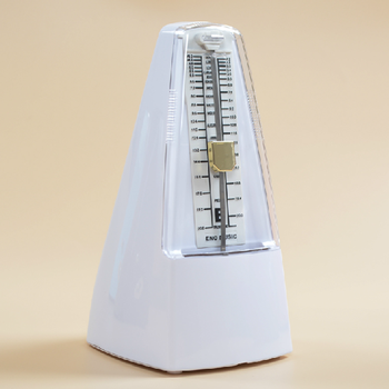 伊诺em-08 纯金属大机芯 时尚精准 机械节拍器 钢琴节拍器 白色