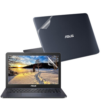 咔咔鱼 华硕e402s 14英寸笔记本电脑贴膜 机身贴纸外壳保护膜卡通动漫